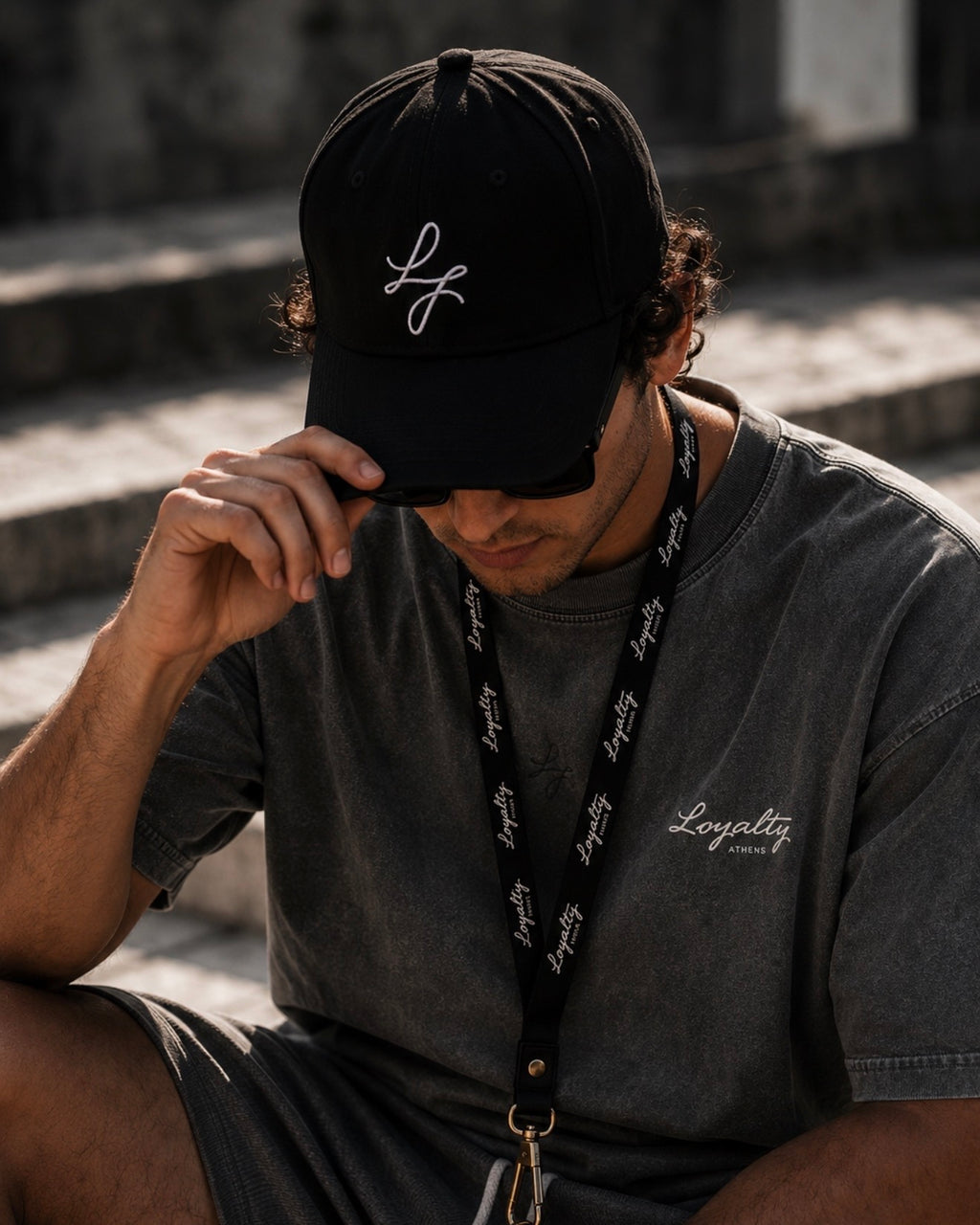 Loyalty Athens Cap (Black / Beige)