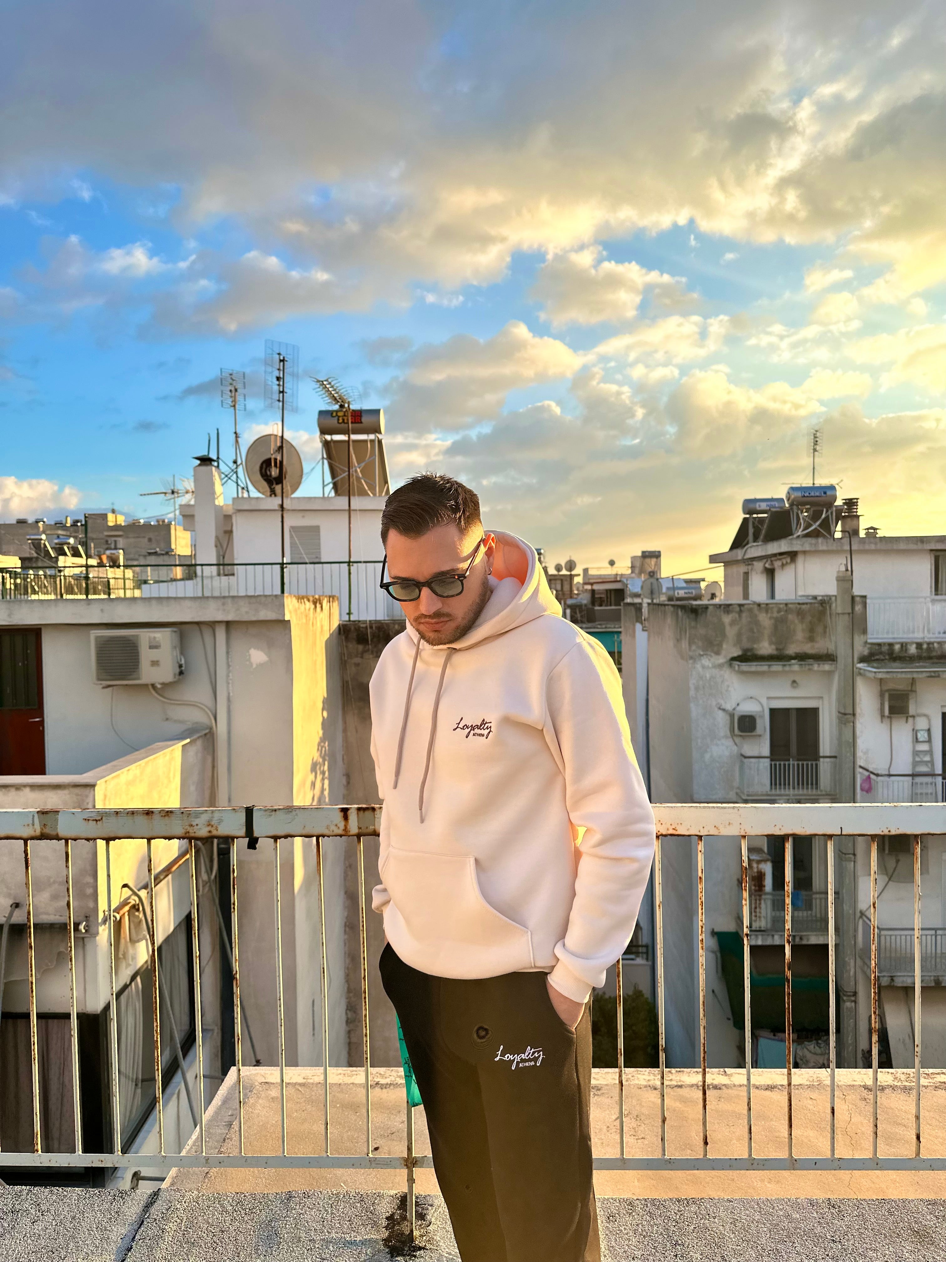 Cream Hoodie - Carl Jung Quote