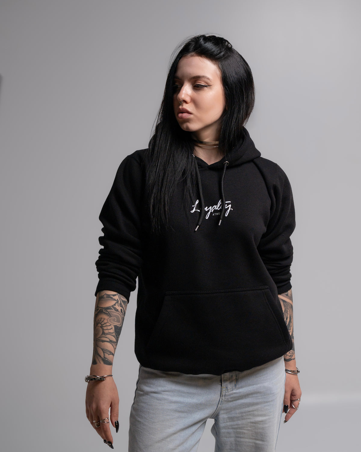Black Hoodie | Seneca Quote