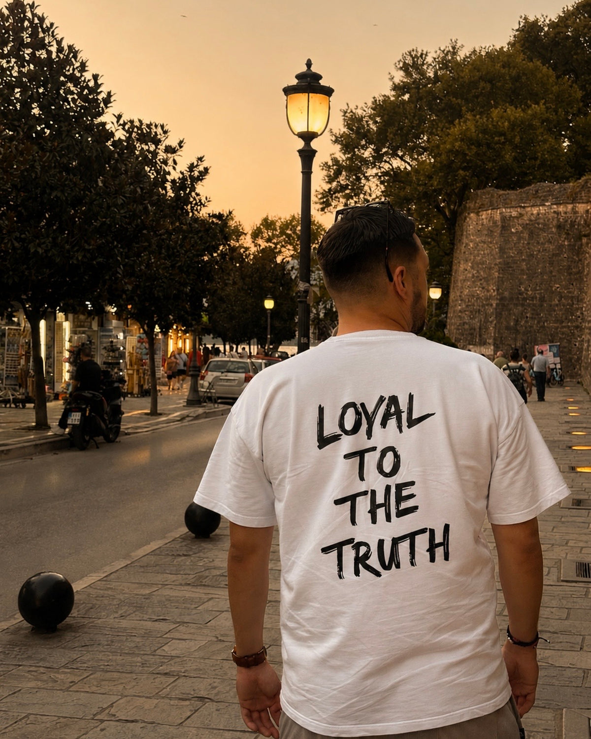 White T-Shirt | Loyal to the Truth