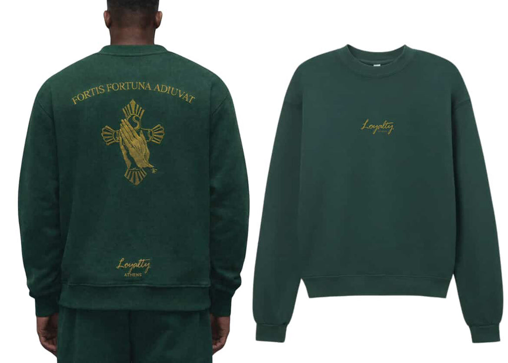 Fortis Fortuna Adiuvat | Forest Green | Loyalty Athens