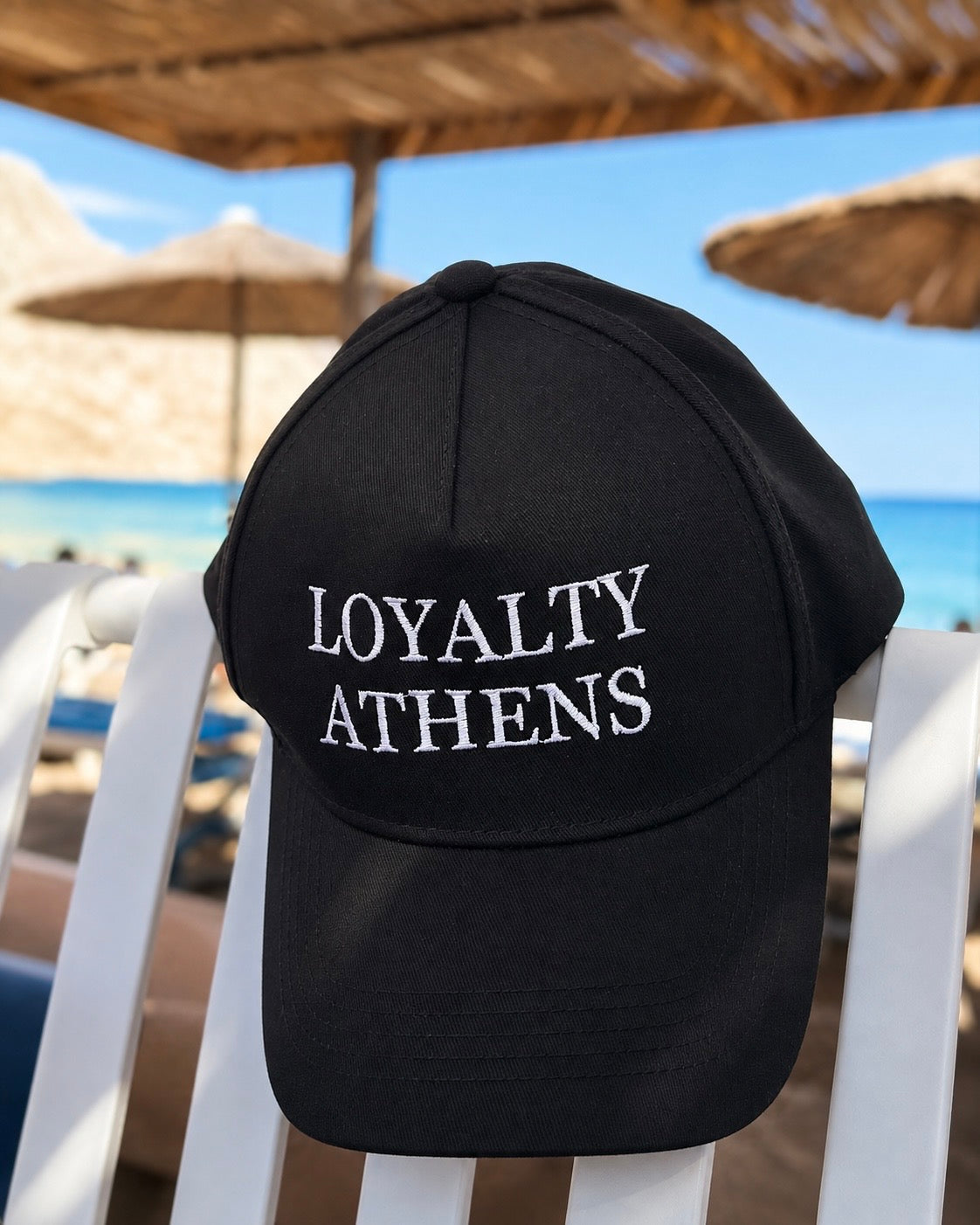 Loyalty Athens Embroidered Cap – Black