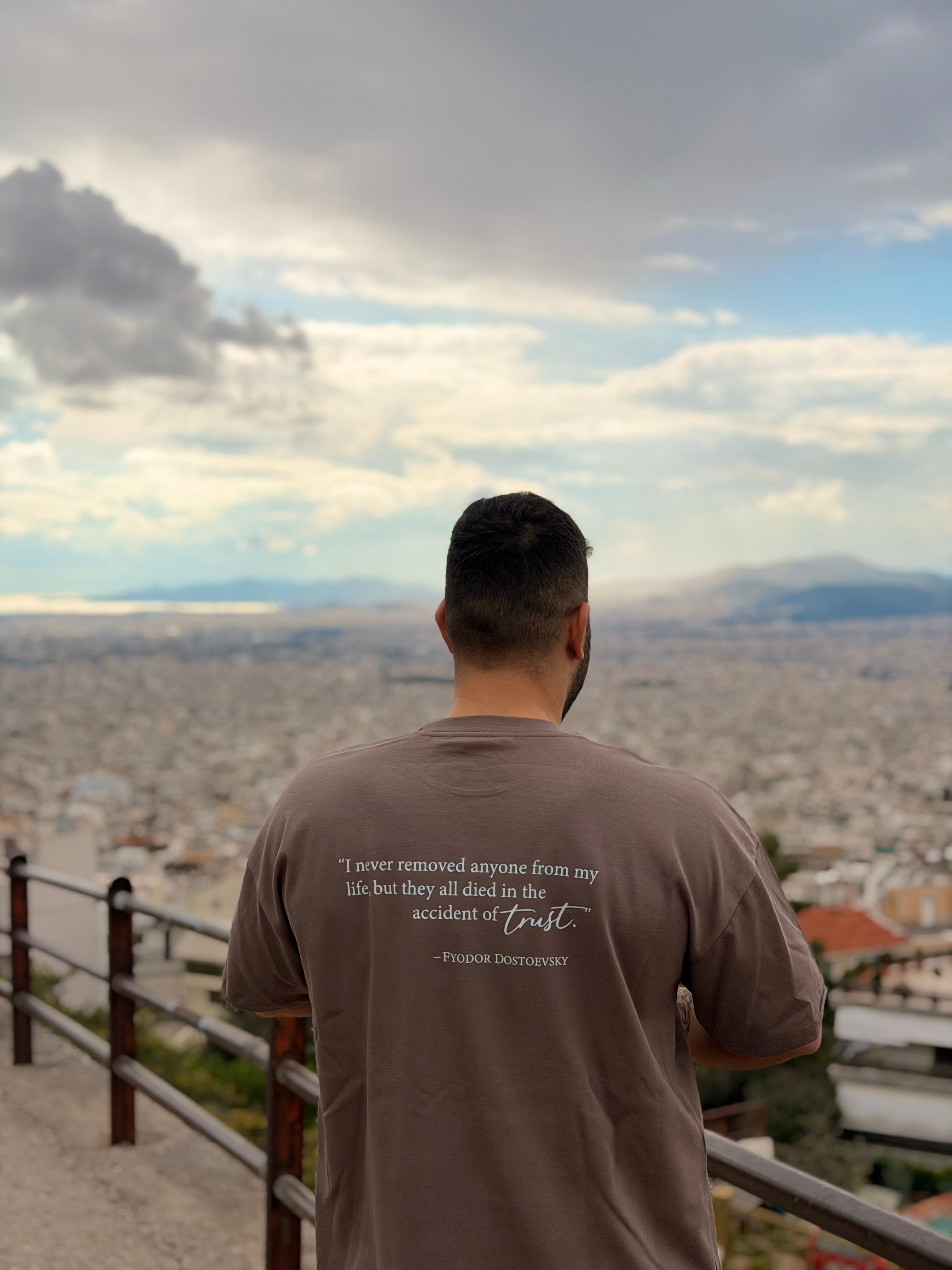 Ultra Heavy Tee - Elephant | Dostoevsky Quote