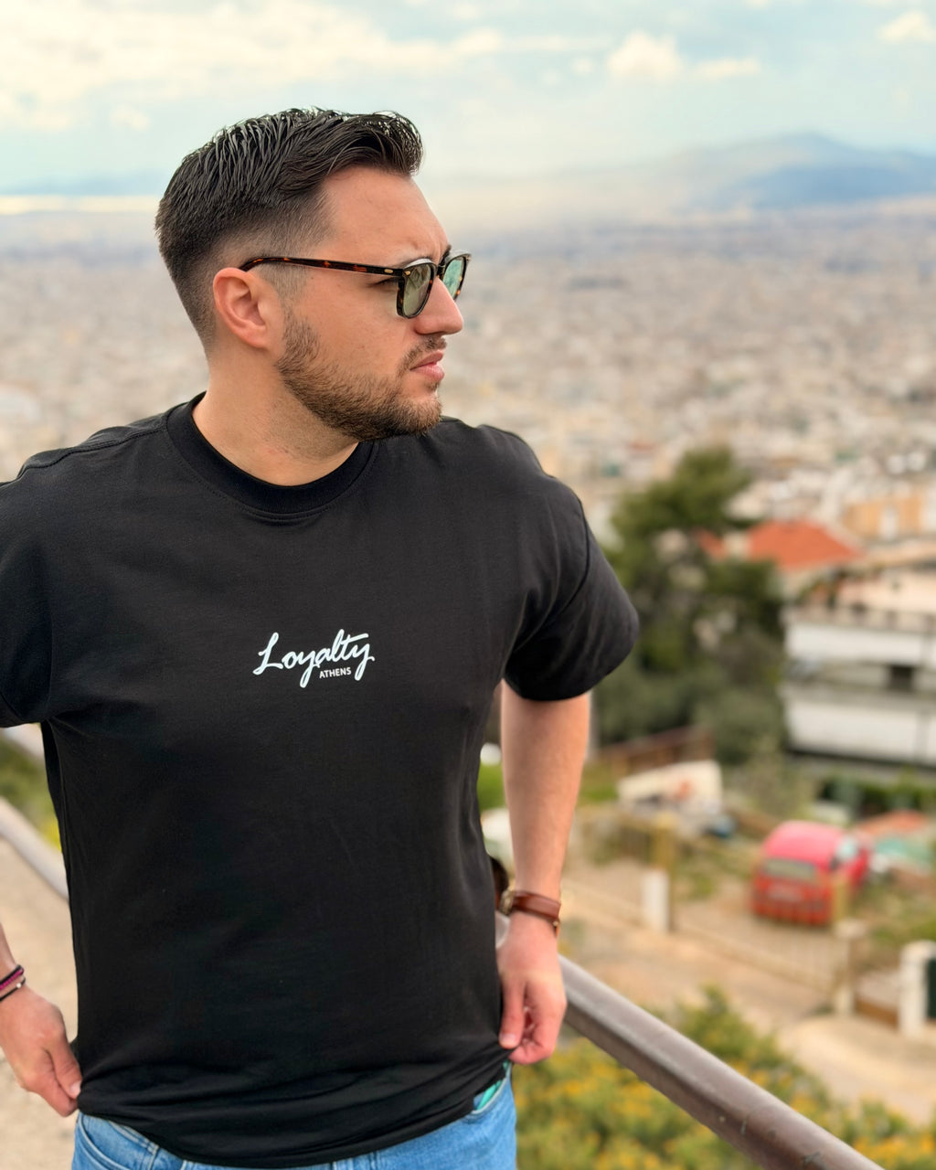 Heavy Luxury Tee - Black | Dostoevsky Quote
