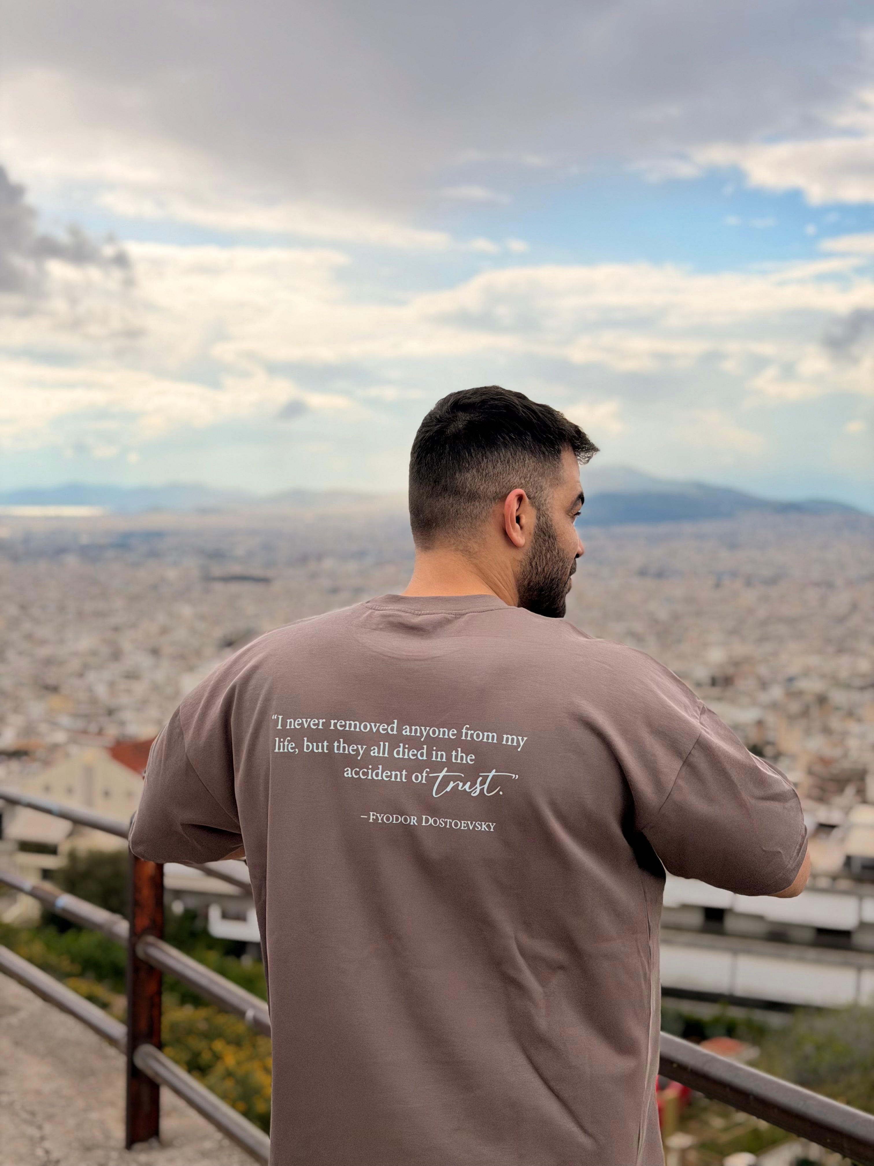 Ultra Heavy Tee - Elephant | Dostoevsky Quote