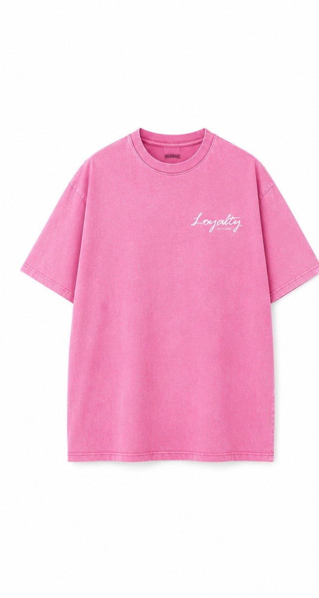 Pink Stone Washed T-Shirt | ChatGPT