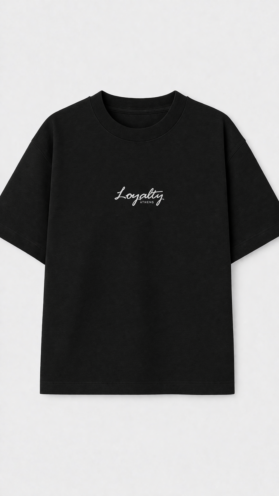 Heavy Luxury Tee - Black | Dostoevsky Quote