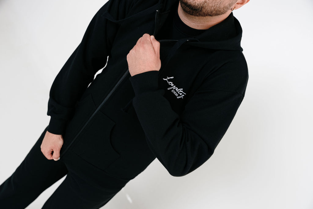 Loyalty Essential Zip Hoodie – Black | Loyalty Athens