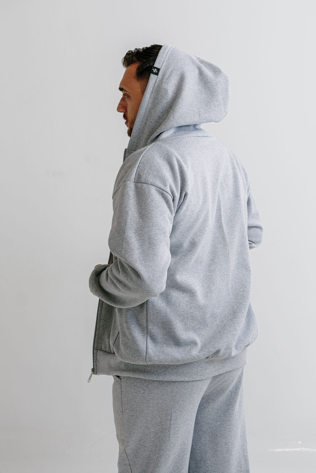 Loyalty Essential Zip Hoodie – Grey | Loyalty Athens