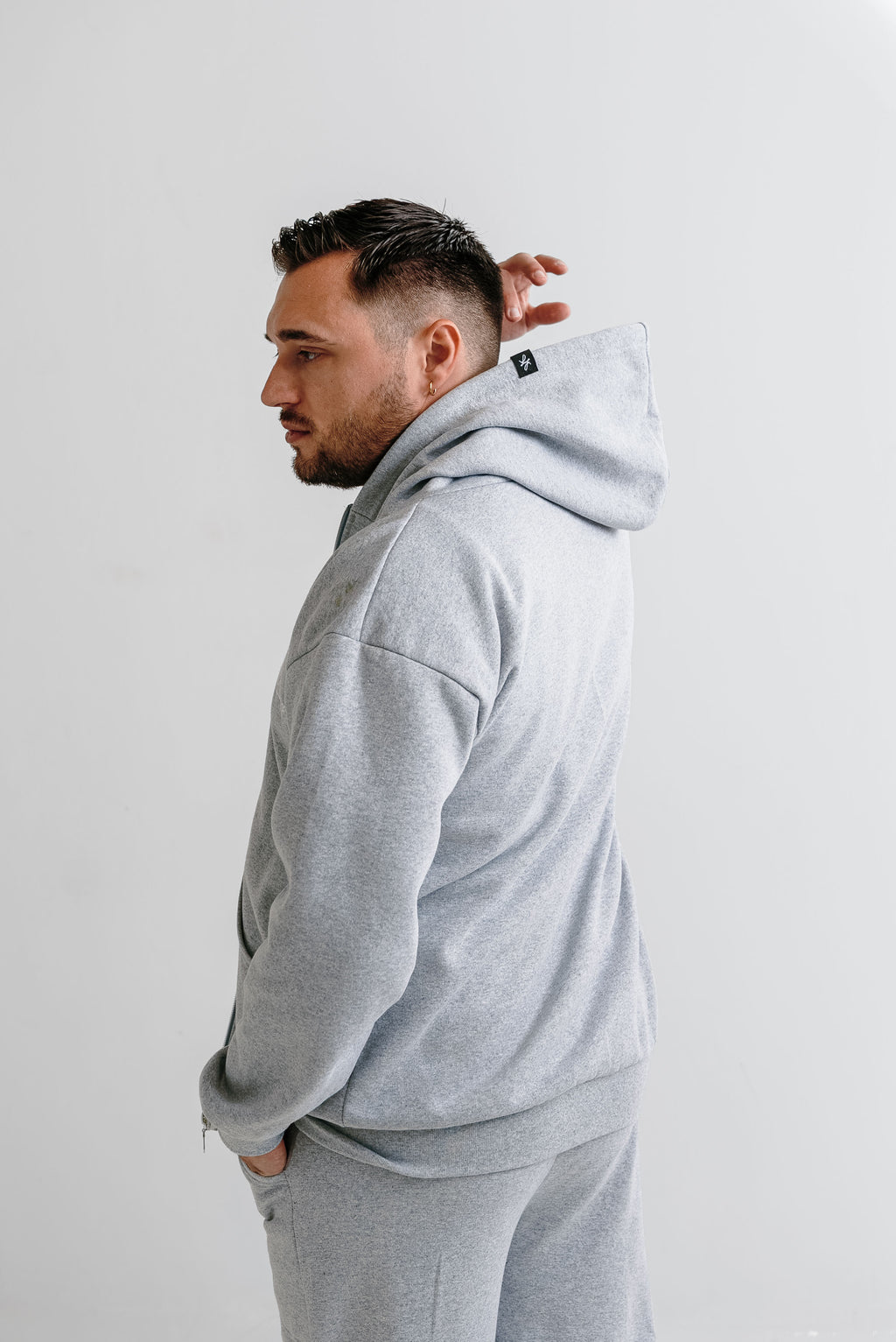 Loyalty Essential Zip Hoodie – Grey | Loyalty Athens