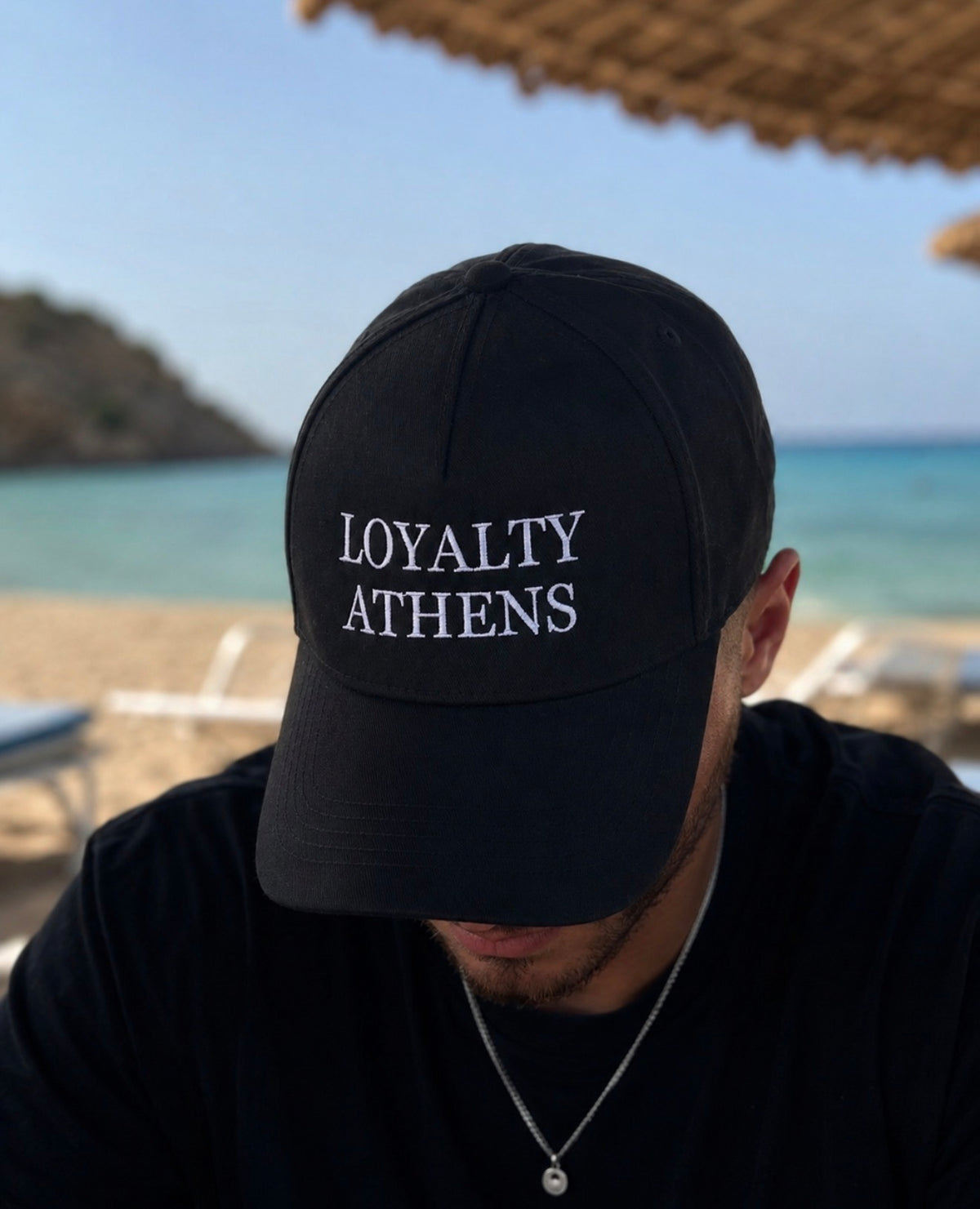 Loyalty Athens Embroidered Cap – Black