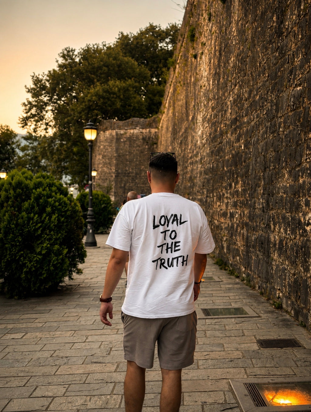 White T-Shirt | Loyal to the Truth