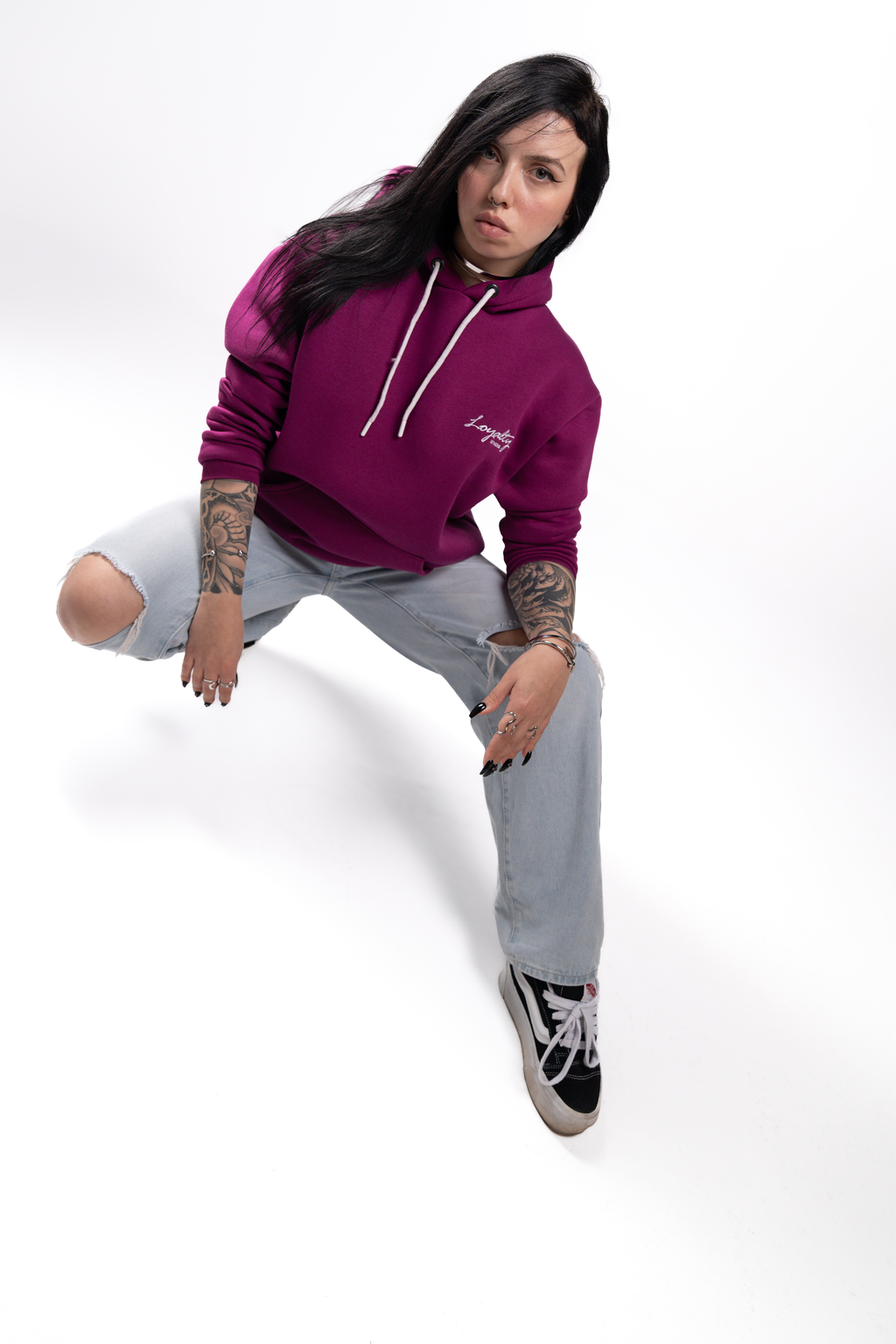 Magenta Hoodie – Veni Vedi Amavi