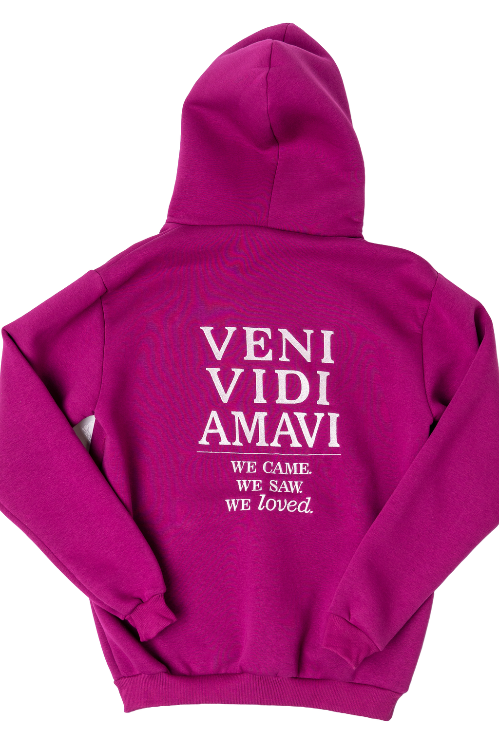 Magenta Hoodie – Veni Vedi Amavi