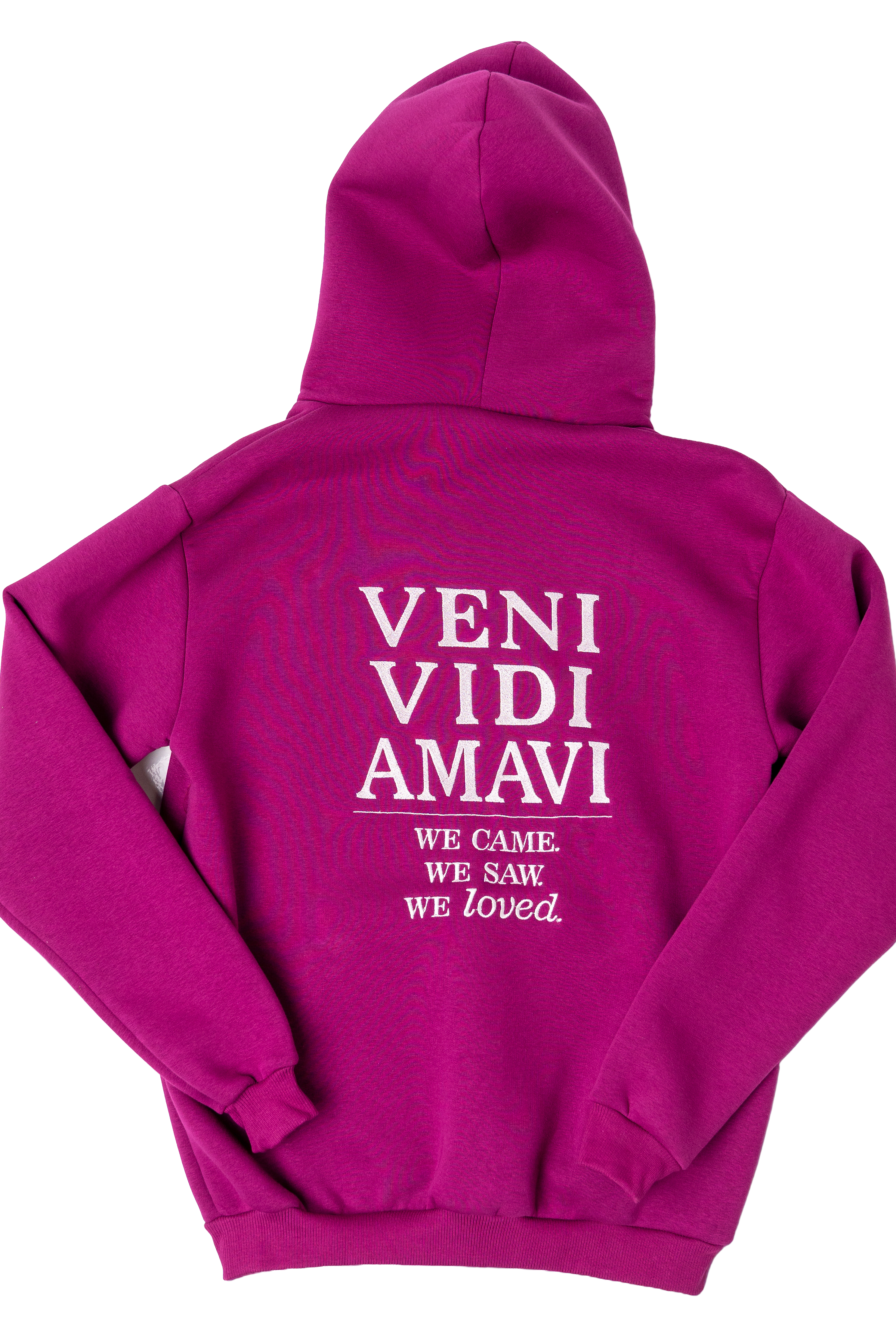 Magenta Hoodie – Veni Vedi Amavi