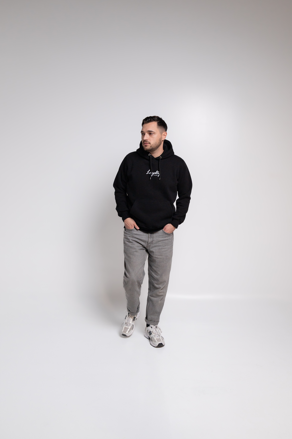 Black Hoodie – Seneca Quote