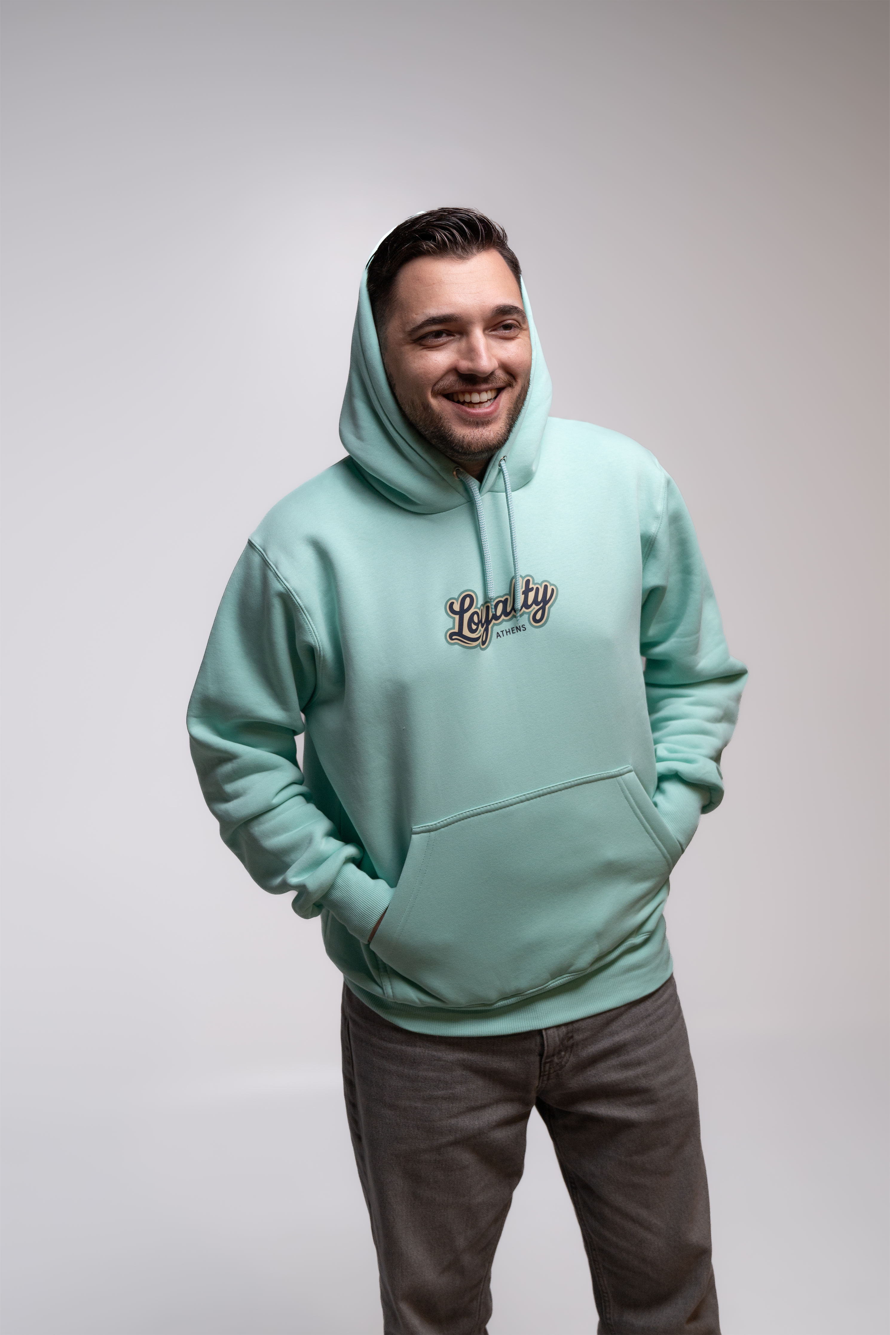 Mint Green Hoodie – Nietzsche Quote